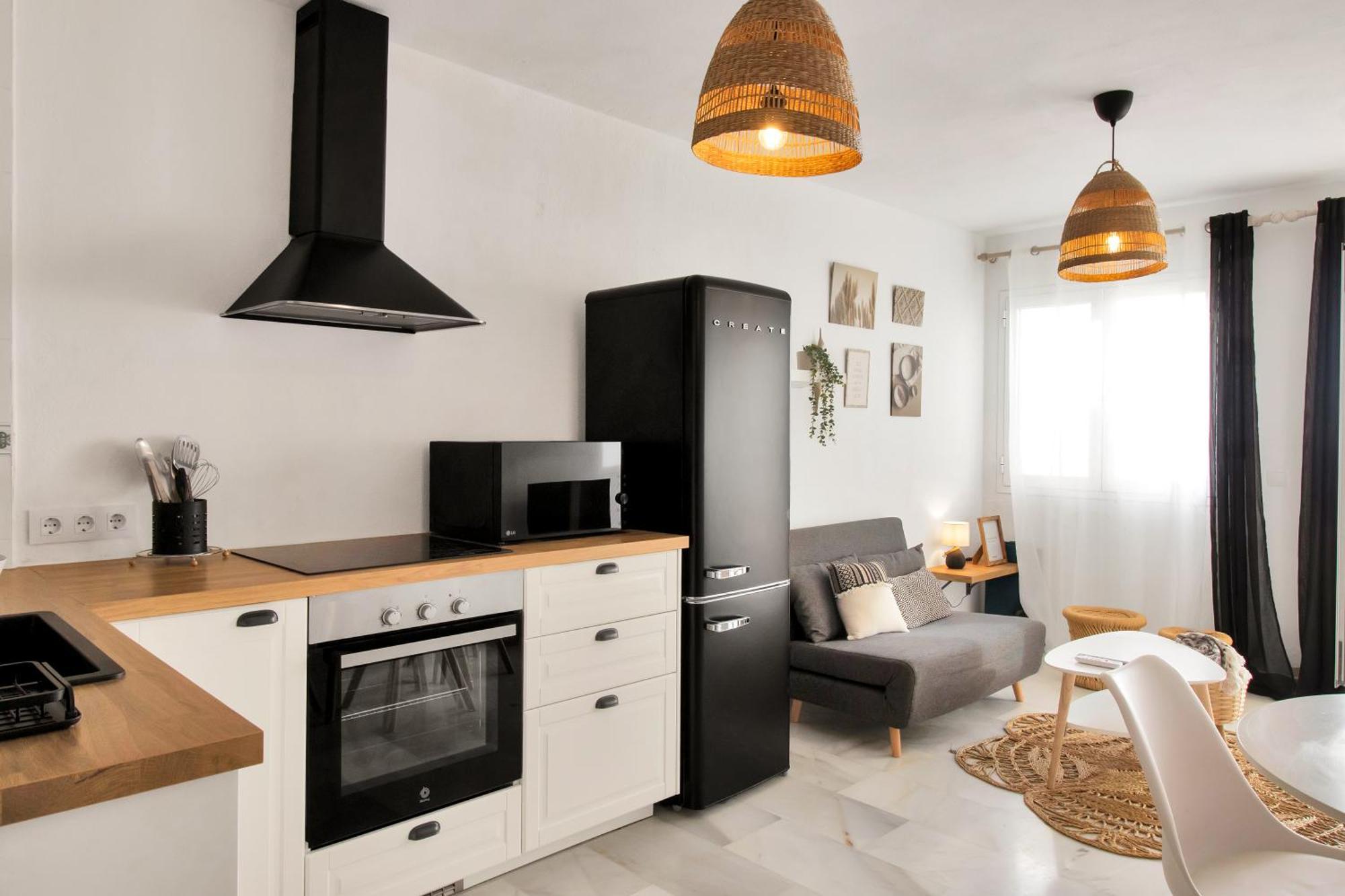 Duplex Estilo Boho Con Increible Terraza Y Vistas Al Mar En Estepona - Las Abejeras 609 Apartment Exterior foto